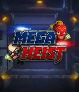 Step into the exciting world of the Mega Heist game by Relax Gaming, featuring mischievous characters ready to pull off a big score. This graphic captures the excitement of the heist with its dramatic logo and a mysterious vault backdrop. Great for those who enjoy adventure-themed slots, offering a gripping escape. 