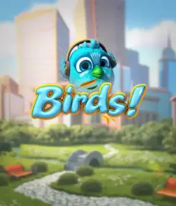 Enjoy the playful world of Birds! by Betsoft, featuring bright graphics and innovative gameplay. Watch as endearing birds fly in and out on electrical wires in a dynamic cityscape, providing fun ways to win through cascading wins. A delightful spin on slots, perfect for players looking for something different.