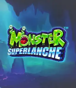 Dive into the mysterious depths with the Monster Superlanche game by Pragmatic Play, showcasing a colorful and whimsical monster logo before a shadowy cave background. This graphic captures the thrilling experience of a monster-themed game, ideal for players who love fantasy, providing a fantastic play experience. 