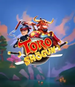 Explore the dynamic world of the Toro Shogun game by ELK Studios, showcasing a brave samurai and a playful red bull teaming up on an adventure. This graphic depicts the blend of animation-style Japanese adventure, set against a peaceful forest backdrop. Perfect for players who love innovative themes, delivering a thrilling gaming experience.